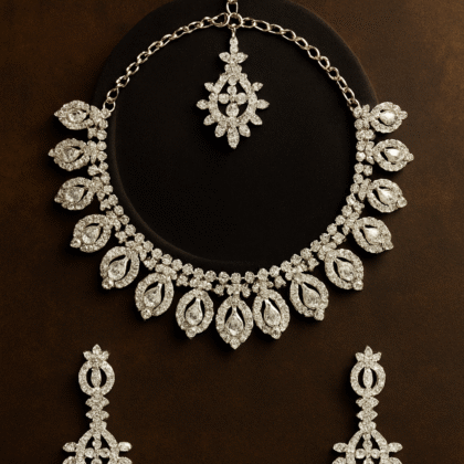 ✨ Rose Gold Pendant Necklace – Safa Glame Signature Elegance